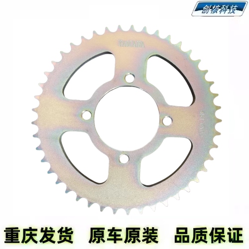 雅马哈摩托车JYM125天戟天剑劲傲天隼YBR125套链齿轮链盘链轮链条 - 图2