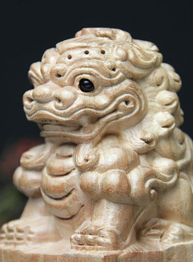 桃木工艺品办公桌印章摆件包邮