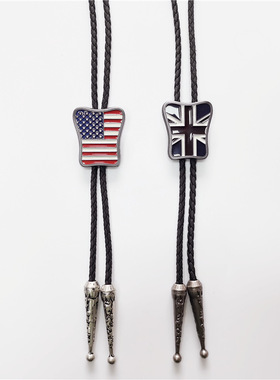 BOLOTIE昊泉合金绳子情侣项链男