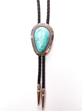 方佑合金松石波洛绳通用个性百搭