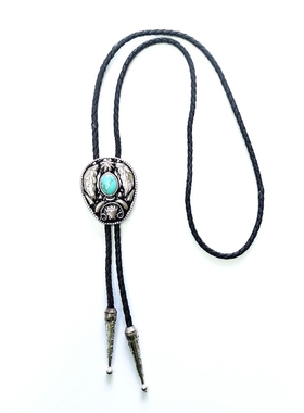 BOLOTIE昊泉合金毛衣链情侣项链