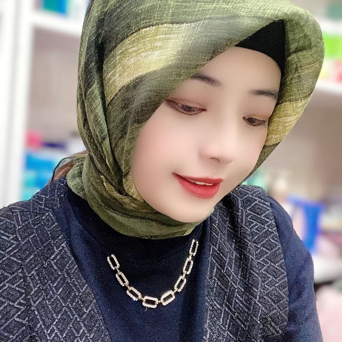 新款棉麻大方巾纱巾妈妈40到50岁防晒包头方巾透气围巾休闲洋气