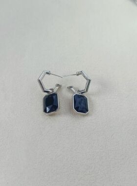 【c圈合辑】滴釉港风925银针小众设计高级轻奢气质百搭耳圈耳饰潮