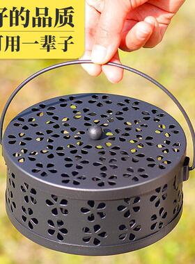 (K)蚊香盒蚊香架室内家用户外防火香薰炉大号蚊香炉蚊香盘支架