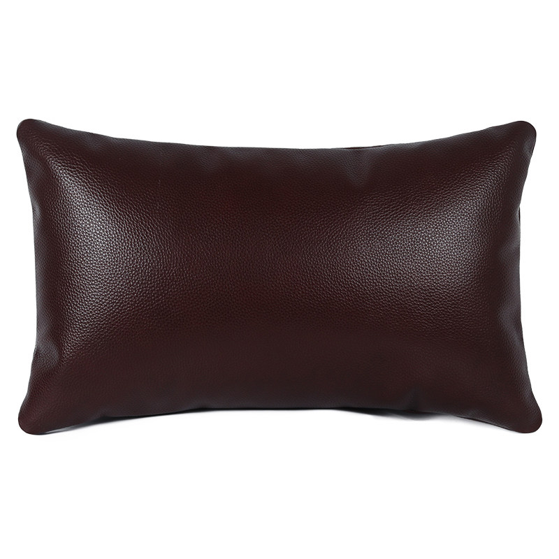 别墅头层真牛皮汽车腰靠枕办公室背护腰支撑头枕靠垫大靠背腰垫软,淘宝优惠券,粉丝福利购,淘宝优惠卷