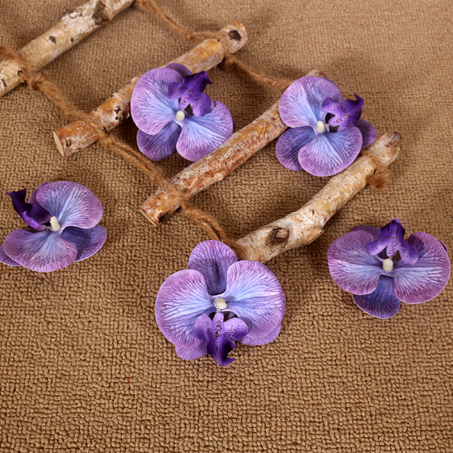 8cm new color simulated flower Phalaenopsis single petal 8cm new color simulated flower Phalaenopsis single petal