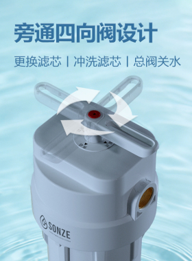 桑泽全屋前置大白瓶旁通阀大胖型