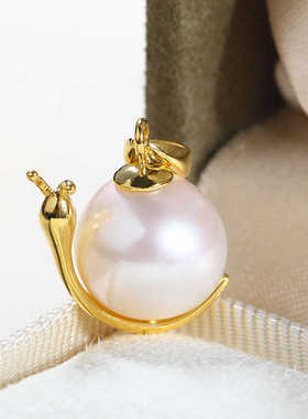 小众甜美设计吊坠空托S925纯银