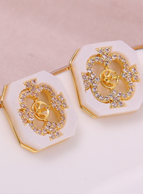 珍珠空托项链吊坠DIY配饰