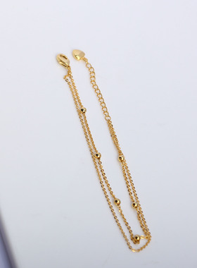 DIY珍珠配件极简手链空托