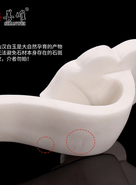 如意骨灰盒摆件陪葬品墓地汉白玉