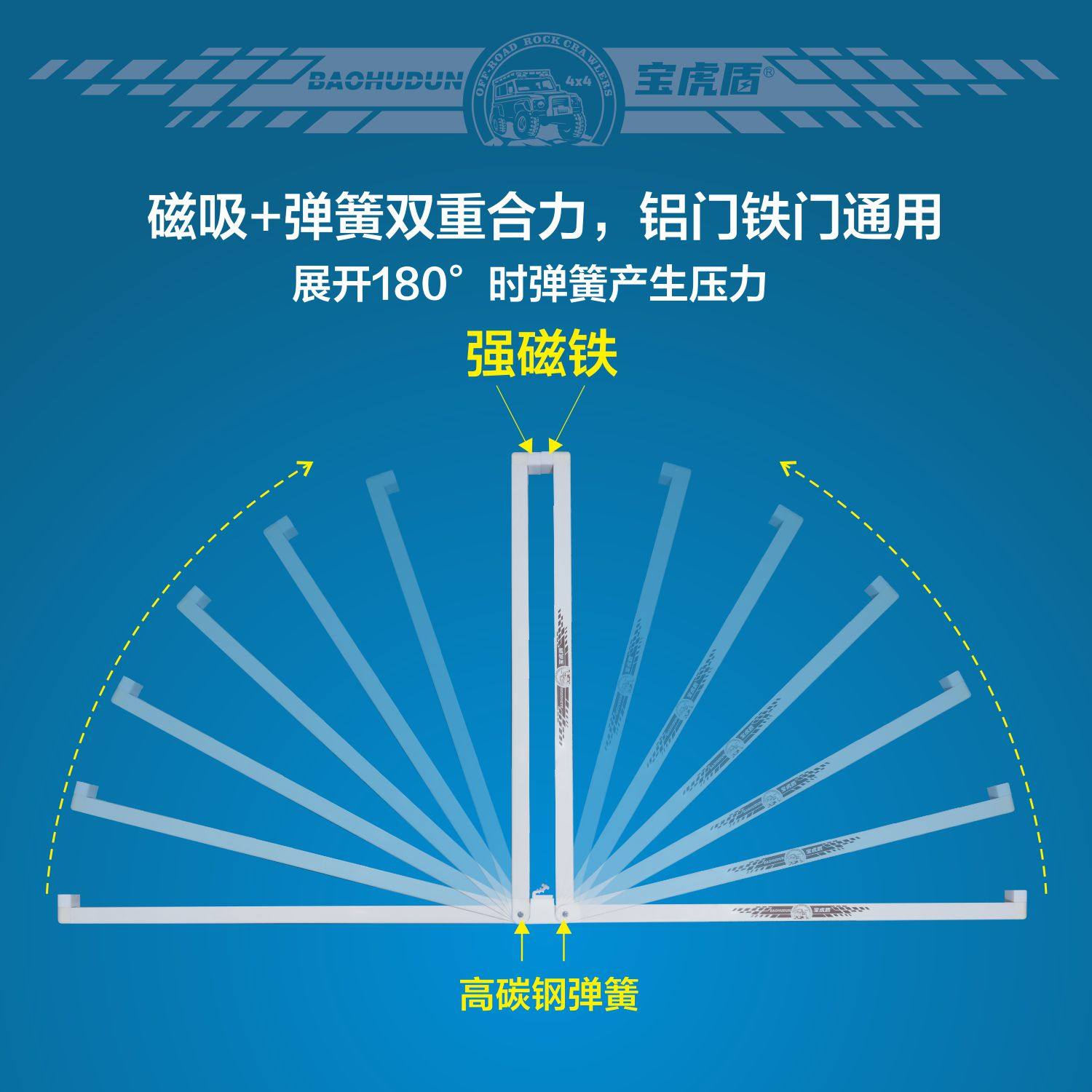 车门开门杀宝虎盾防撞条通用型车门防护垫防磕碰保护垫磁吸防刮蹭,淘宝优惠券,粉丝福利购,淘宝优惠卷