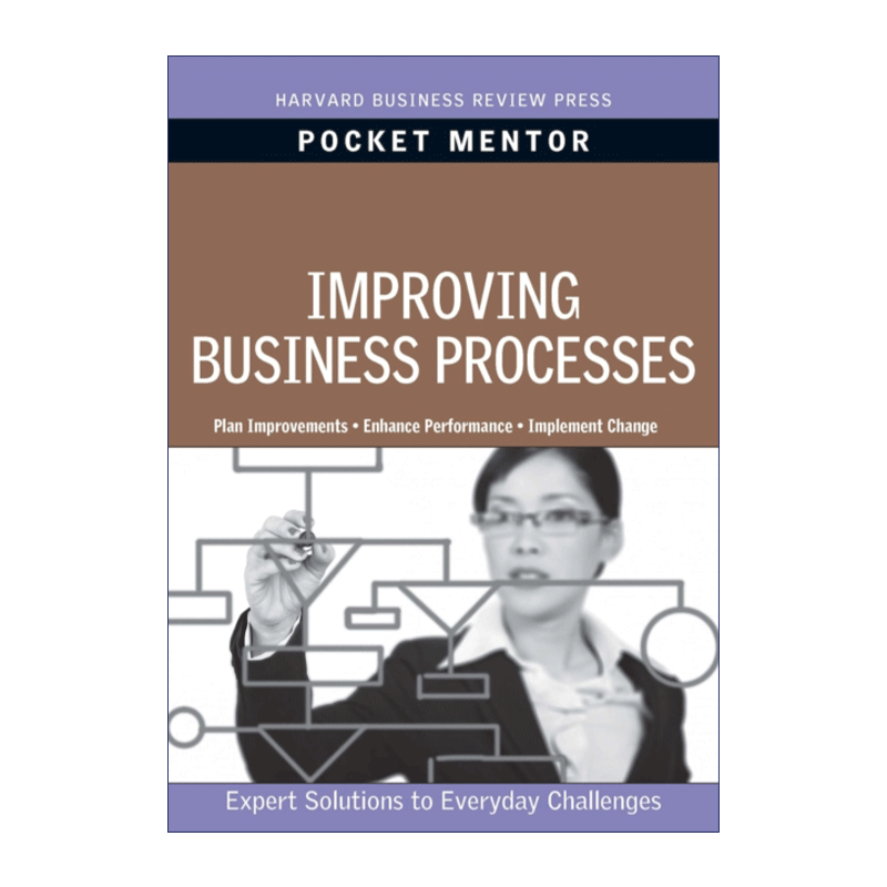 英文原版 Improving Business Processes 哈佛商业评论 改进业务流程 商业管理 Pocket Mentor 英文版 进口英语原版书籍 - 图0