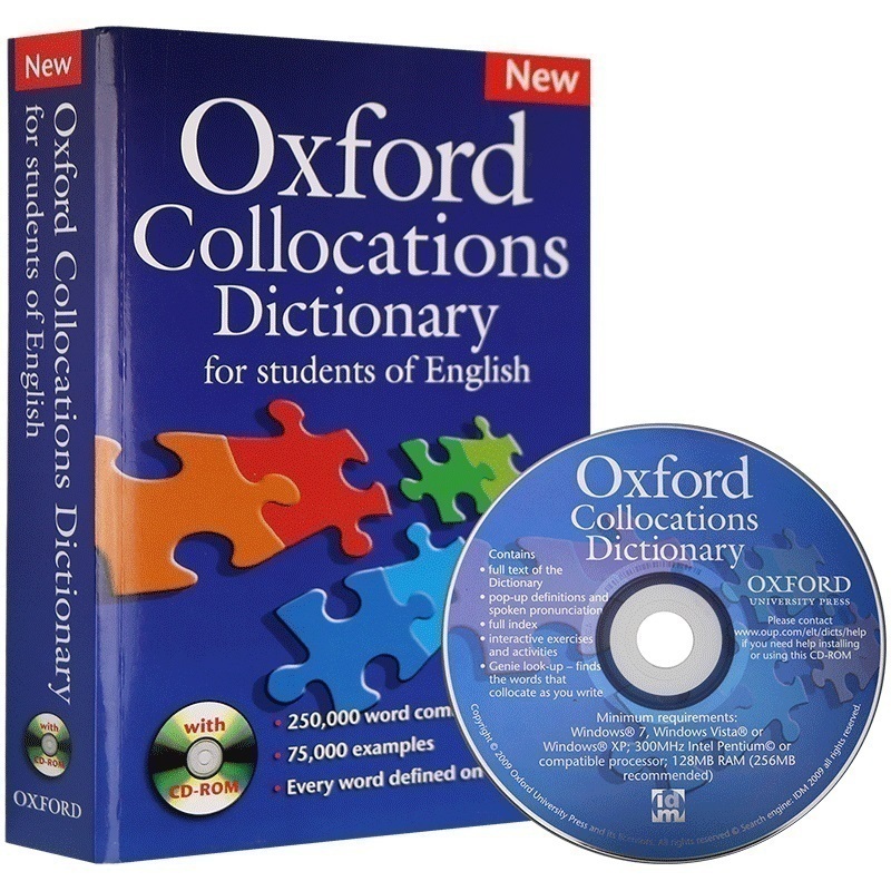 Oxford Collocations Dictionary 牛津英语搭配词典 第二版 英文原版英英词典 进口英语字典工具书 - 图0