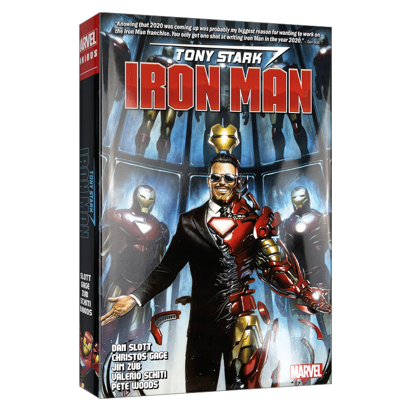 漫威漫画托尼·史塔克钢铁侠合集精装 Tony Stark Iron Man by Dan Slott Omnibus Dan Slott英文原版漫画进口英语书籍-图2