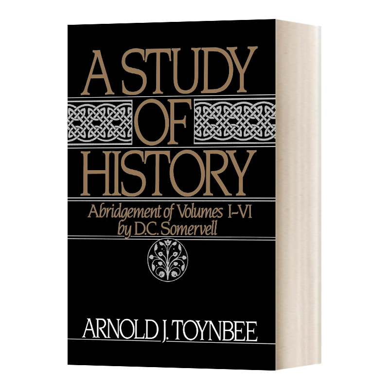 A Study of History Volume I Abridgement of Volumes I-VI 历史研究 第一卷 缩写卷1-6 英文原版历史读物 进口英语书籍