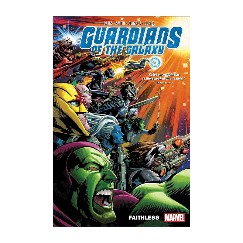 英文原版 Guardians Of The Galaxy Vol. 2 Faithless 银河护卫队 卷二 漫威漫画 Donny Cates 英文版 进口英语原版书籍 - 图0