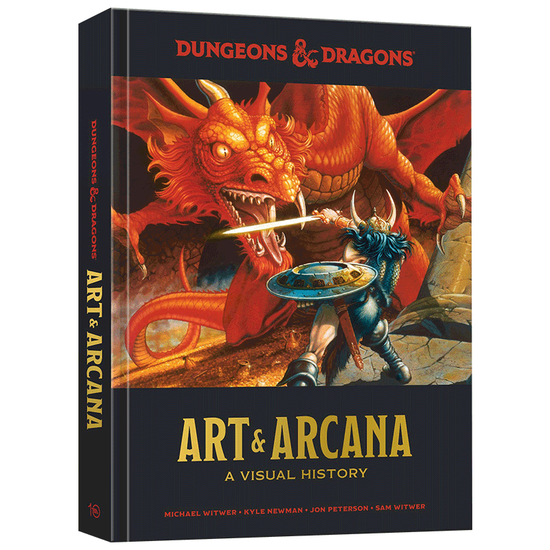 Dungeons and Dragons Art and Arcana 龙与地下城视觉史 精装 英文原版艺术画册 Kyle Newman Ten Speed Press 进口书籍 - 图0