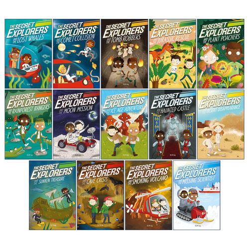 The Secret Explorers 秘密探险家系列1-14册 英文原版儿童章节桥梁书 - 图0