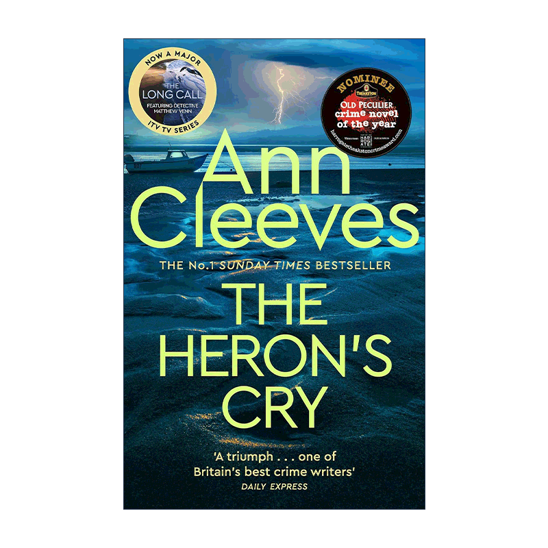 英文原版 The Heron's Cry 遥远的召唤之赫仑的哭泣 侦探悬疑推理小说 Ann Cleeves 英文版 进口英语原版书籍