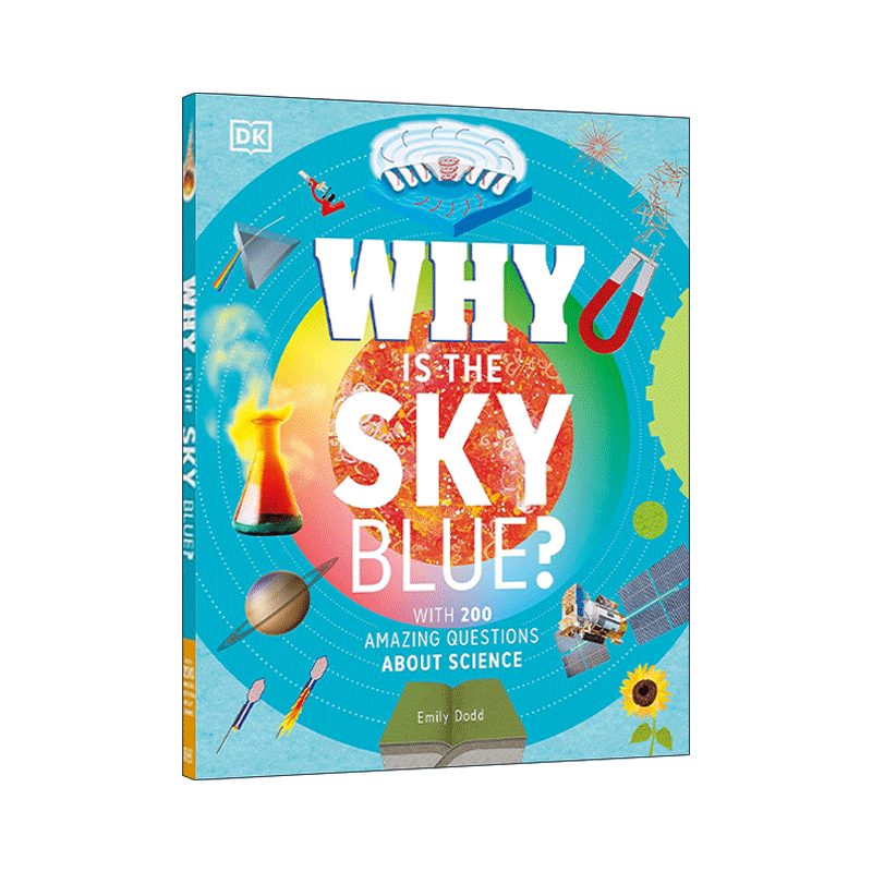 英文原版 Why Is the Sky Blue 天空为什么是蓝色的 200个关于科学的问题解答 精装 英文版 进口英语原版书籍