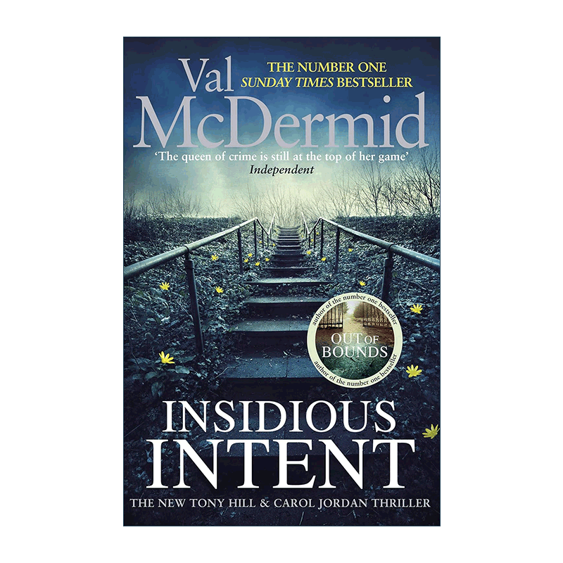 英文原版 Insidious Intent 同名影视小说心理追凶阴险意图 侦探推理悬疑犯罪 Val McDermid 英文版 进口英语原版书籍 - 图0