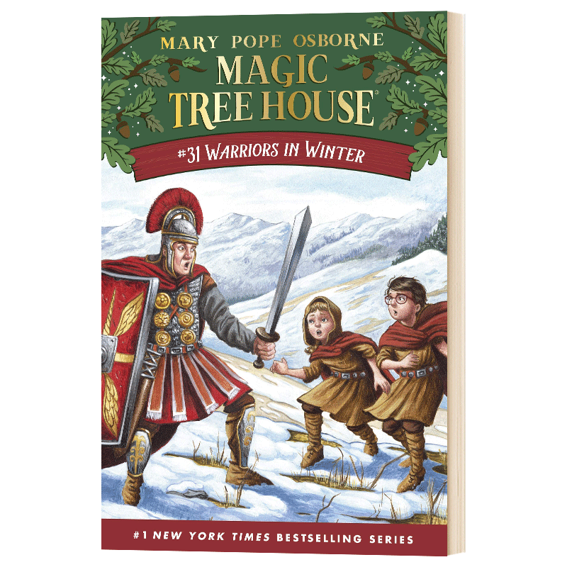 神奇树屋31冬日武士 Magic Tree House31 Warriors In Winter英文原版儿童读物进口课外英语阅读书籍_虎窝淘