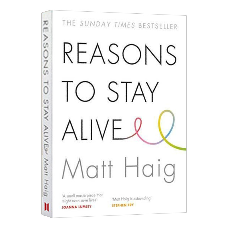 活下去的理由英文原版 Reasons to Stay Alive马特海格 Matt Haig走出抑郁的生命之旅心理学畅销书籍-图0