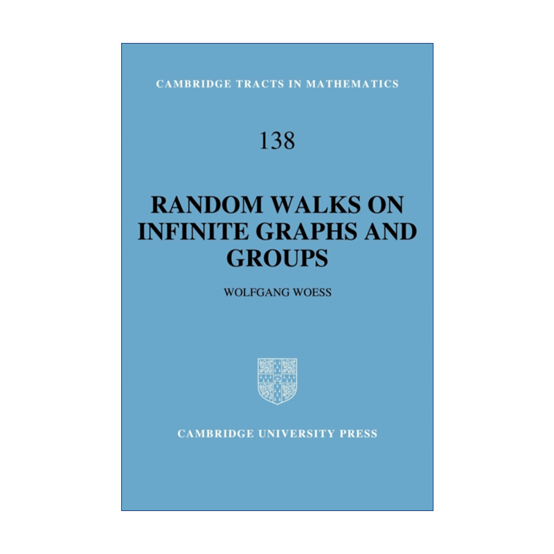 剑桥数学丛书系列 无限图和无限群上的随机漫步 Random Walks on Infinite Graphs and Groups 英文原版数学理论读物 进口书籍 - 图0