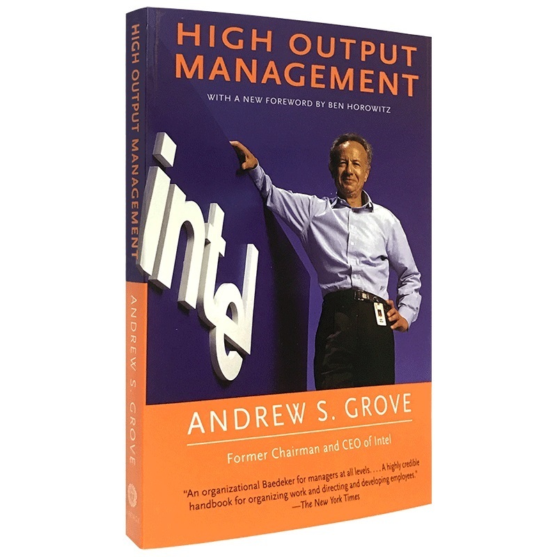 High Output Management高产出管理格鲁夫给经理人的第一课英文原版管理类读物进口书籍-图0