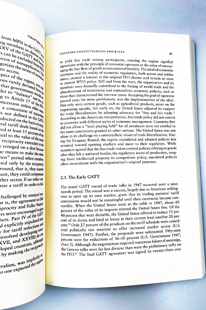 贸易制度的变革 关税暨贸易总协定及世贸组织内的政治 法律和经济 The Evolution of the Trade Regime 英文原版经济法律读物 - 图0