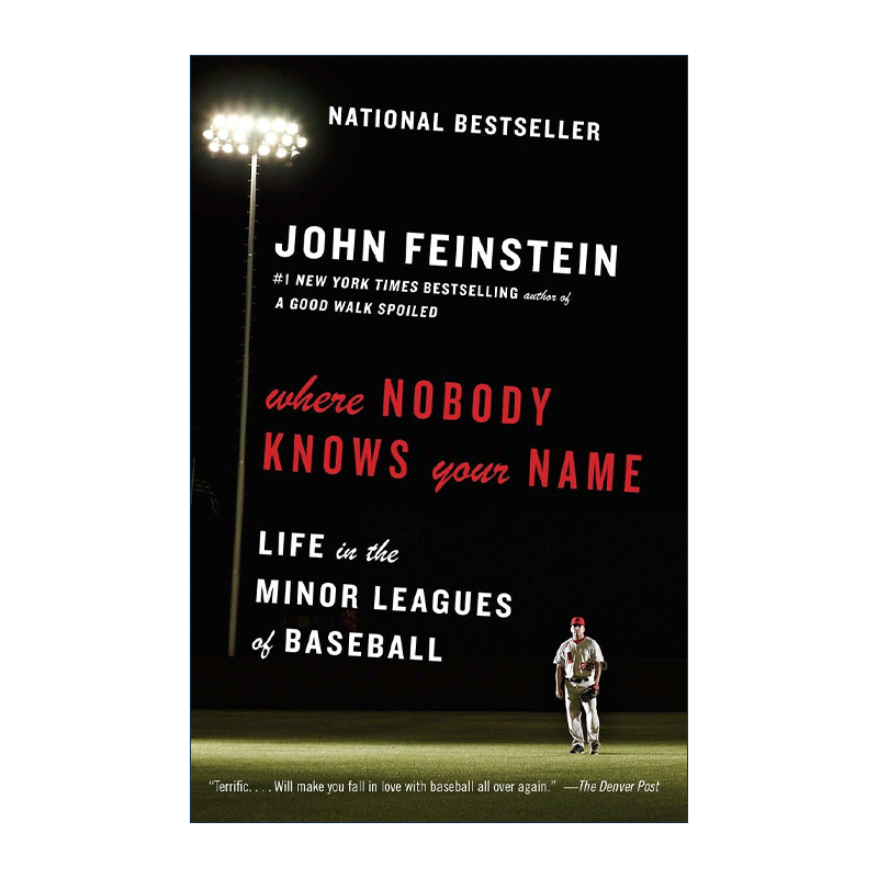英文原版 Where Nobody Knows Your Name 没有人知道你的名字 在美国职业棒球小联盟的生活 传记 John Feinstein进口英语原版书籍