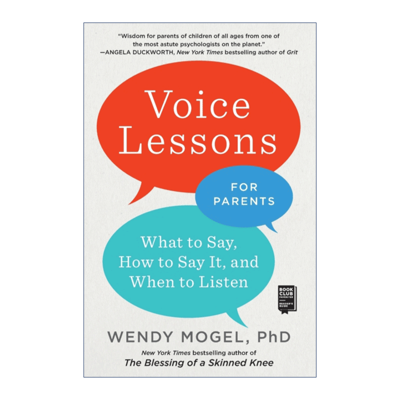 英文原版 Voice Lessons for Parents 父母说话的艺术 通过语言与孩子建立纽带 英文版 进口英语原版书籍
