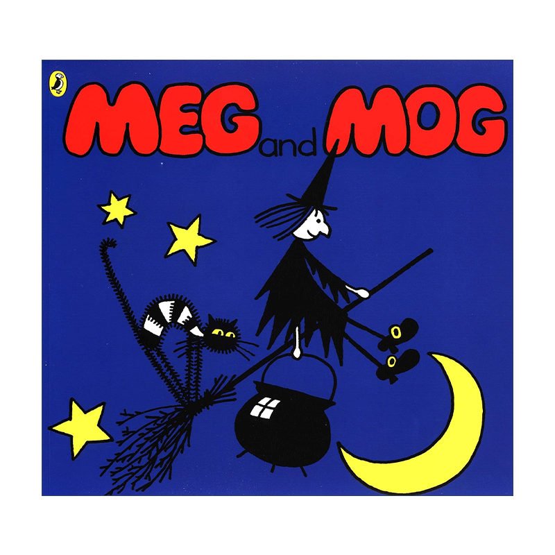 英文原版 Meg and Mog x 9 PB Audio Shrink-wrap Collection 女巫麦格和小猫莫格 系列绘本9册套装 带CD 英文版 进口英语原版书籍 - 图1