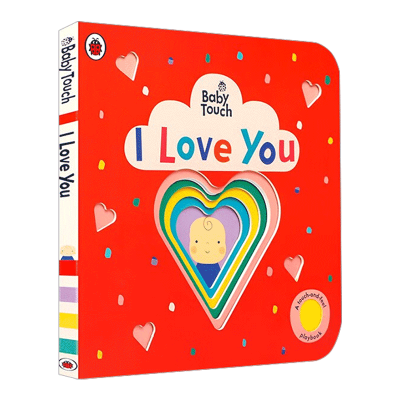 Baby Touch I Love You 宝宝触摸书 我爱你 英文原版低幼英语启蒙儿童绘本进口书籍
