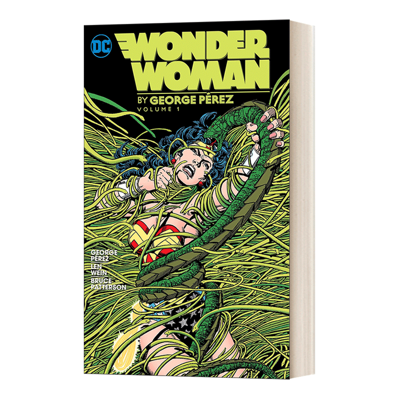 英文原版 Wonder Woman By George Perez Vol. 1 Wonder Woman 1987-2006 神奇女侠 第一卷 英文版 进口英语原版书籍 - 图0