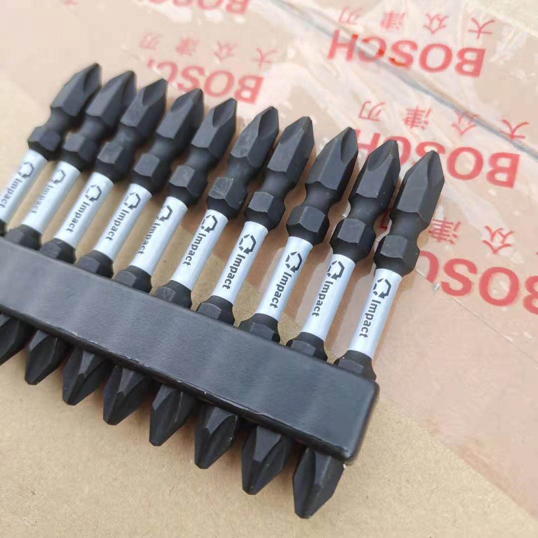 博世抗冲击长寿十字批头 PH2-65带磁性 L65mm电动螺丝刀头_虎窝淘