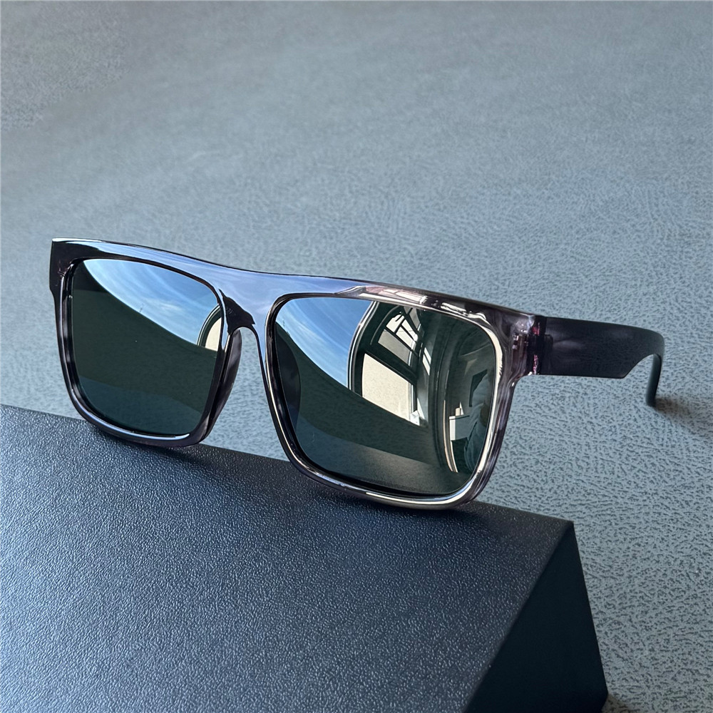 165mm偏光太阳镜男大脸墨镜平顶300斤胖子专用眼镜防紫外线防晒镜 - 图1