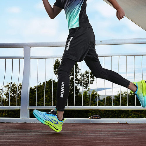 赤兔8pro旋转扣碳板跑鞋男超轻儿童青少年透气初中生减震体考运动 - 图1