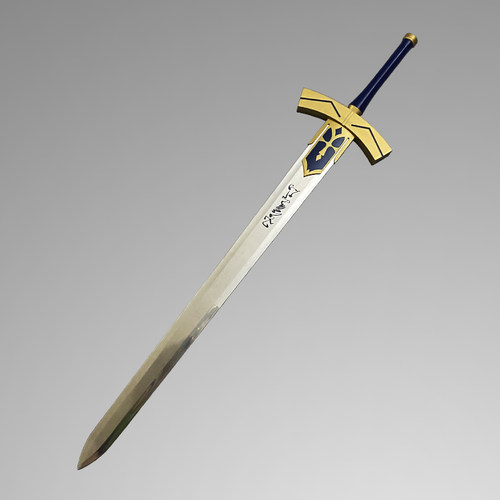 FATE系列Excalibur誓约胜利之剑湖中剑2.0版 模型未开刃saber定金 - 图0