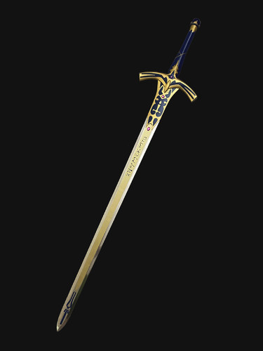 FATE系列收藏SABER金属石中剑2.0版 动漫武器模型手办 未开刃定金 - 图1