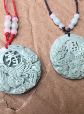 两件套手镯商务礼品玉佩