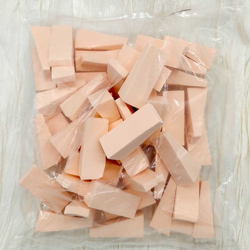 影楼化妆师美甲渐变三角化妆海绵美妆蛋干湿两用一次性粉扑50个,淘宝优惠券,粉丝福利购,淘宝优惠卷
