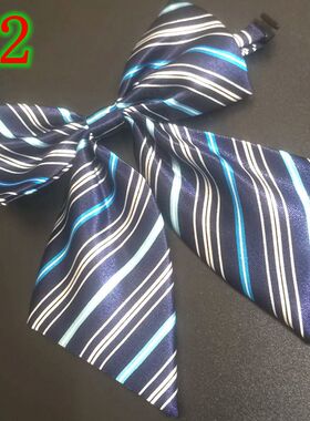 职业银行空姐工作服系带免打领结