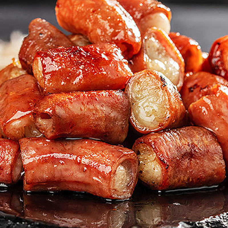 贵州安顺特产烤猪小肠屯堡九溪特色厂家直发烧烤罗锅油炸送辣椒面 - 图0