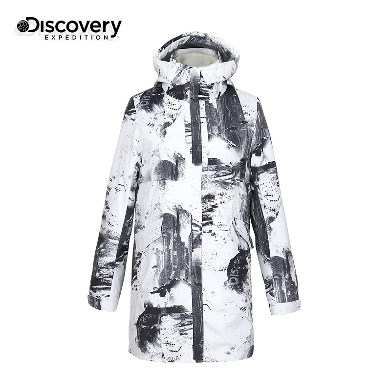 Discovery秋冬新款男女冲锋衣潮牌三合一套绒登山服防水保暖外套 - 图3