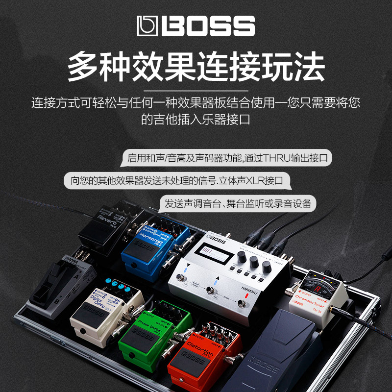 罗兰BOSS人声和声效果器VE-500专业乐句循环Loop单块民谣吉他弹唱 - 图2