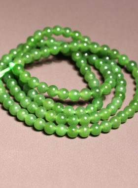 方言和田玉无黑点碧玉手串项链