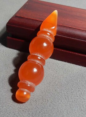 重量级方言和田玉放巨漏藏传包浆高油红色玛瑙DIY配件吊坠挂件s7