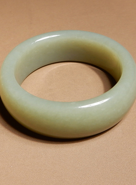 方言和田玉新疆且末蓝色基调手镯